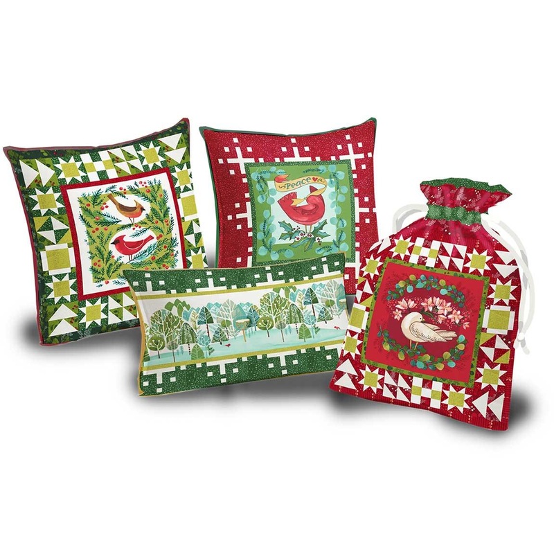 Beautiful Borders Bags & Pillows Quilt Pattern Robin Pickens RPQP-BB156