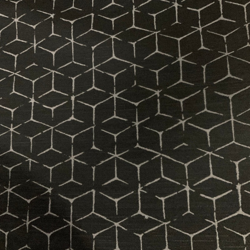 Arc-com Itajime Onyx Black Upholstery Fabric