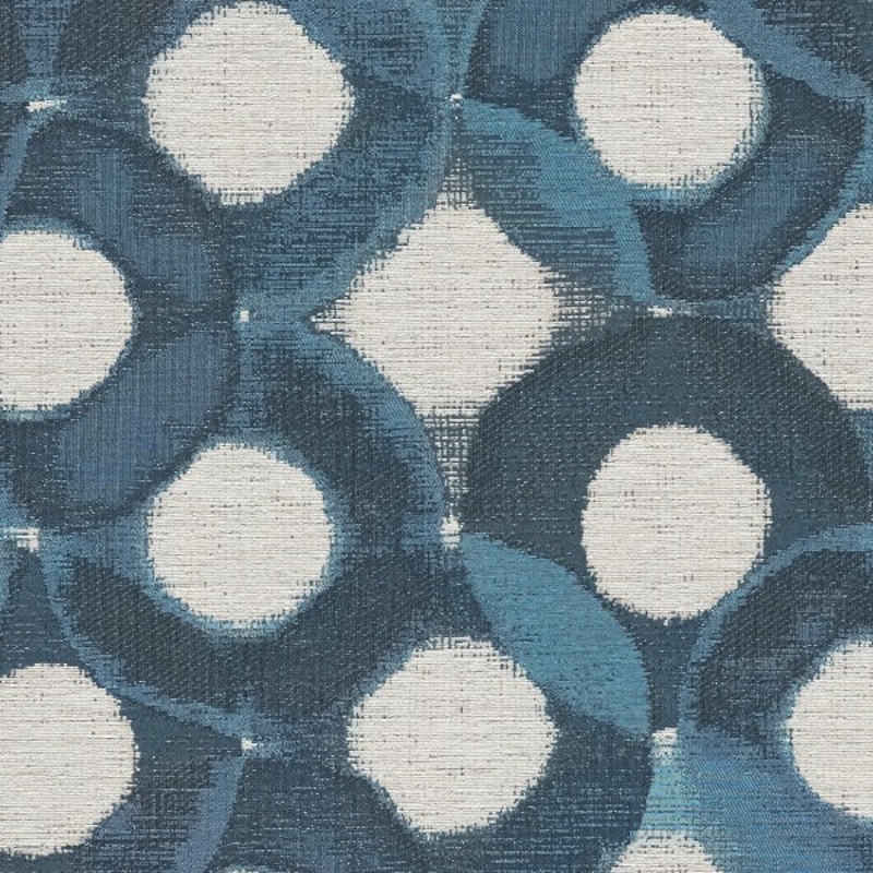 Fabric Remnant Of CF Stinson Cinema Skyway Upholstery Fabric