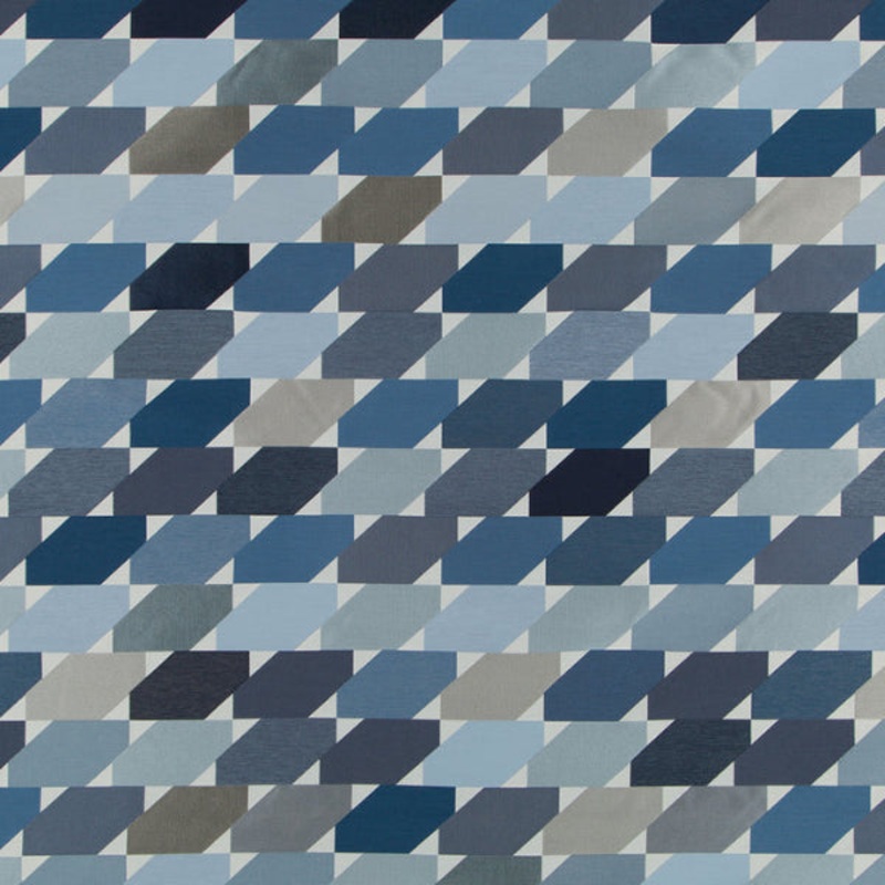 Remnant of Robert Allen Velocity Hyacinth Upholstery Fabric