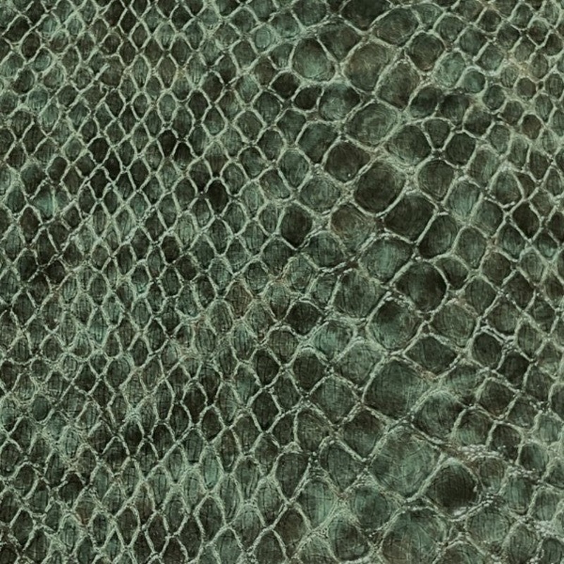 Green Alligator Designed Upholstery Vinyl