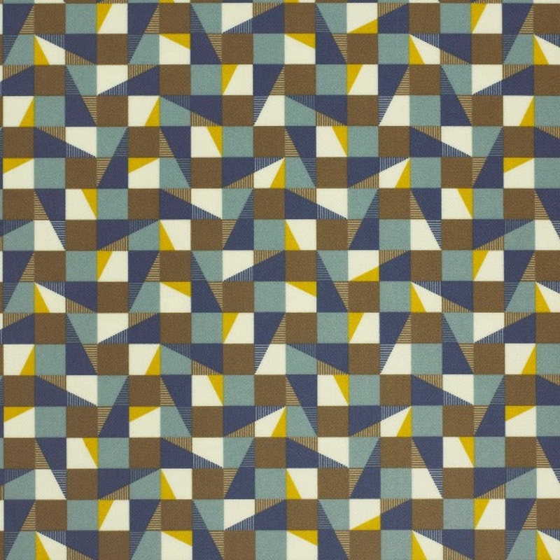 Remnant of Momentum Silica Checker Flax Upholstery Vinyl