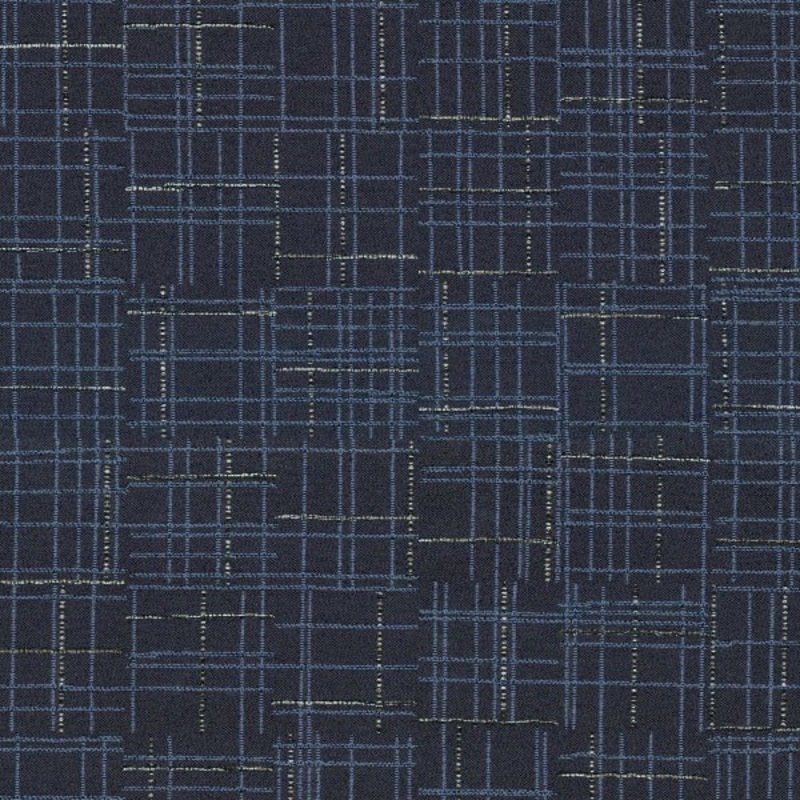 Remnant of Pallas Chic Must Have Midnight Upholstery Fabric