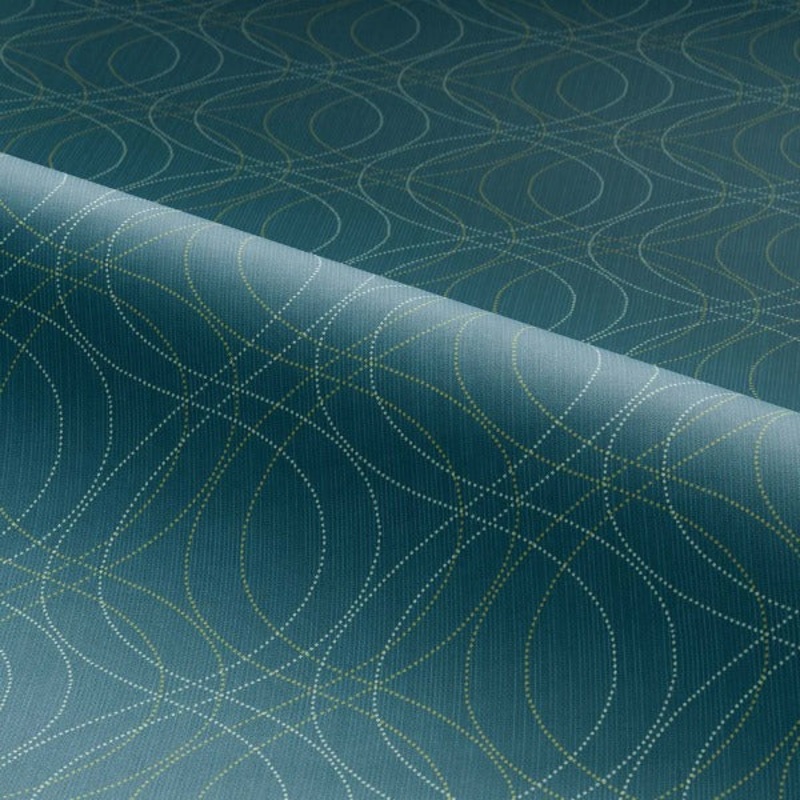 Designtex Keen Isle Blue Upholstery Vinyl