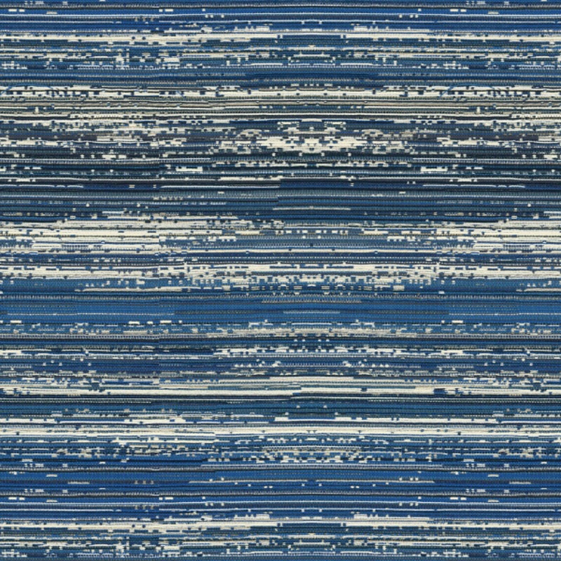 Remnant of Pallas Allure Bow-Tie Blue Upholstery Fabric