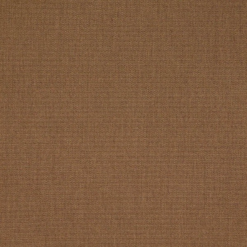 Remnant of Sunbrella Canvas Chestnut Outdoor Upholstery Fabric