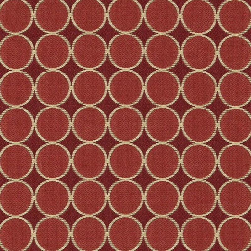 Remnant of Pollack Hot Spot Very Berry Upholstery Fabric