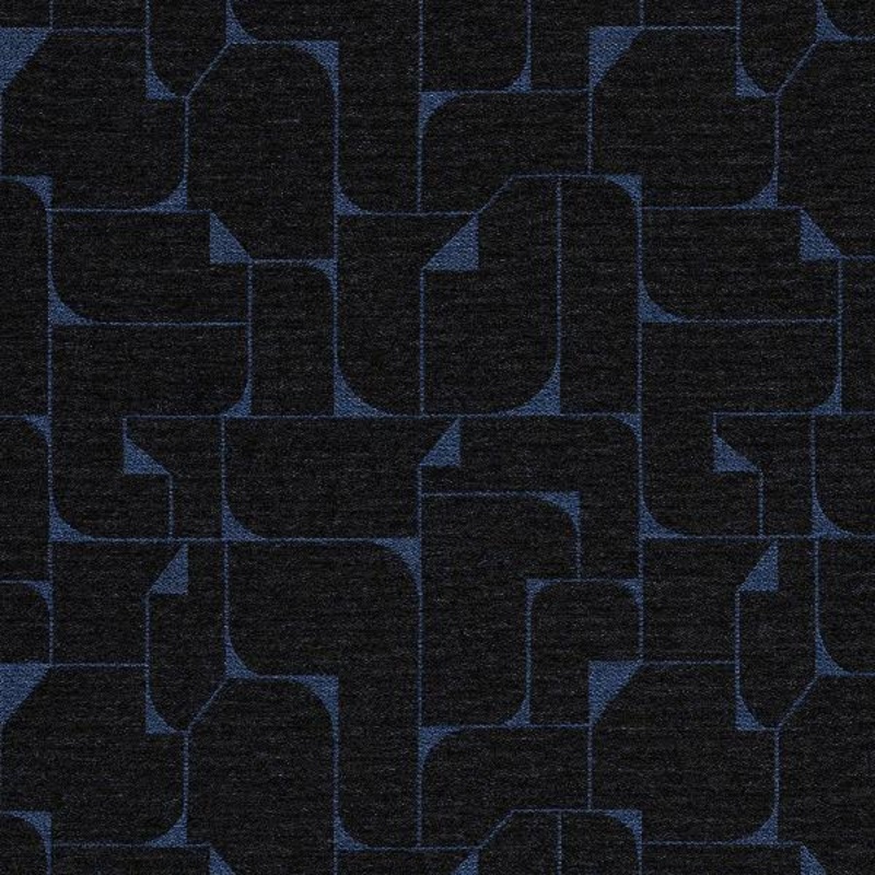 Carnegie Page Turner 5 Blue Upholstery Fabric