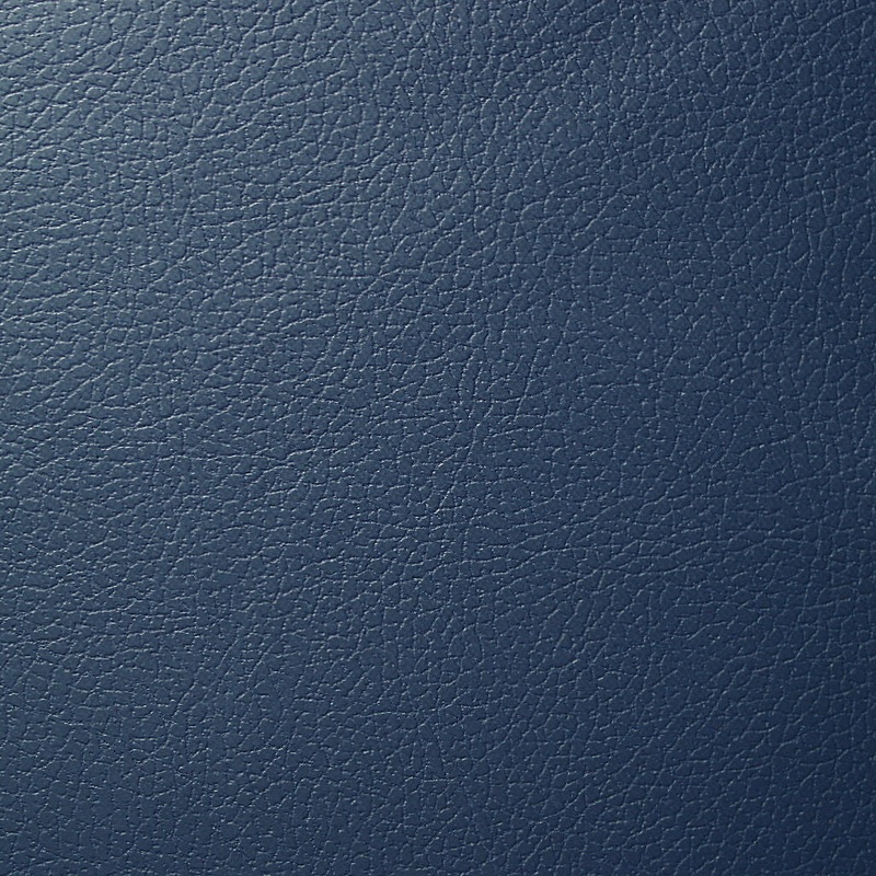Remnant of Ultraleather Brisa Night Navy Blue Upholstery Vinyl