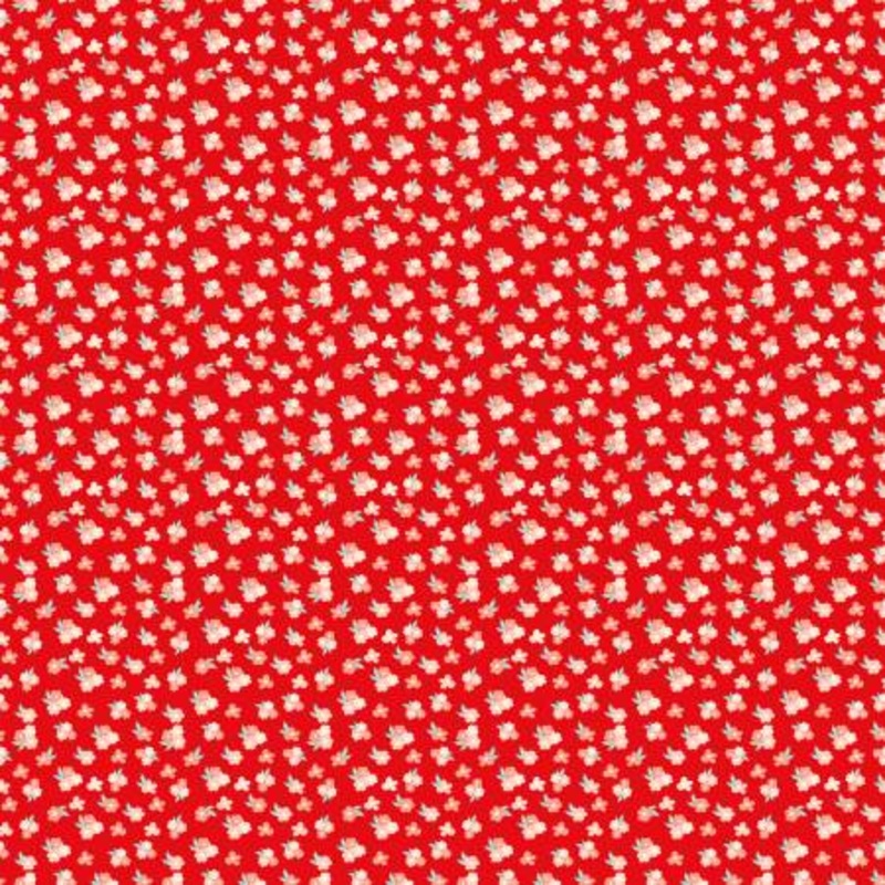 You & Me Tossed Floral - Red Valentines