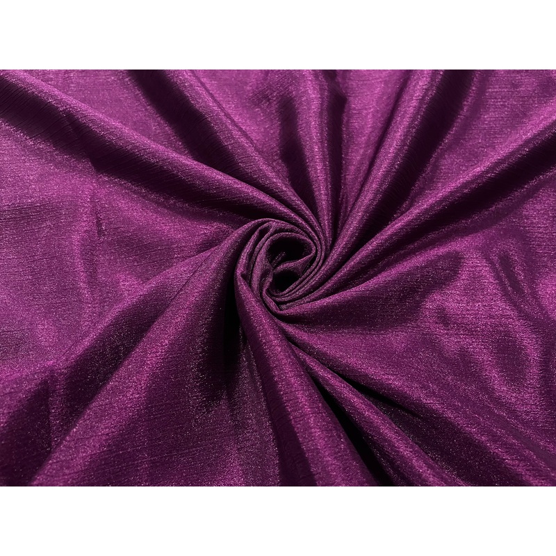 Wine Plain Chinon Chiffon Fabric