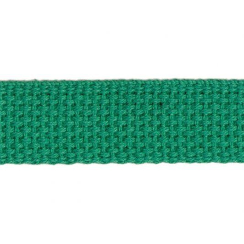 1" Cotton Webbing Lt Teal WC/100-313