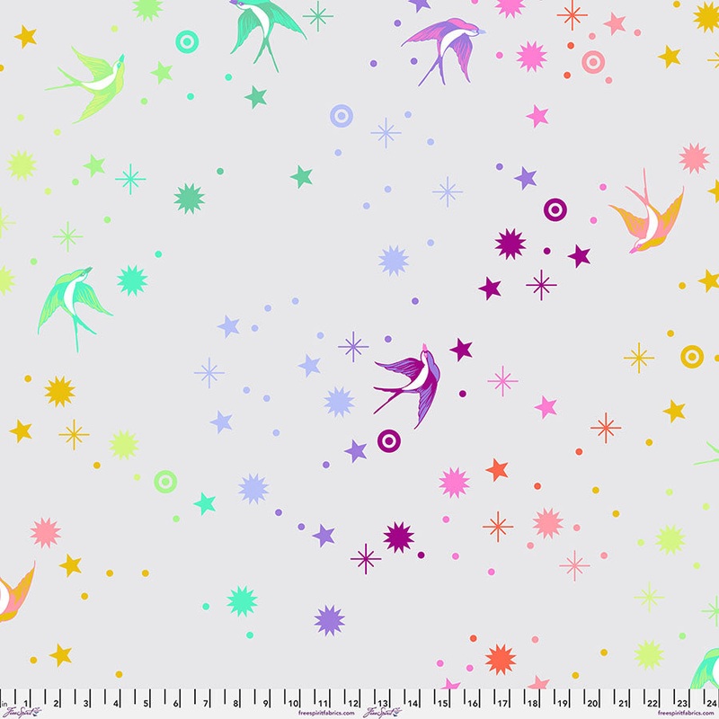 108" wide Fairy Dust XL - Whisper || Tula's True Colors Quilt Backs