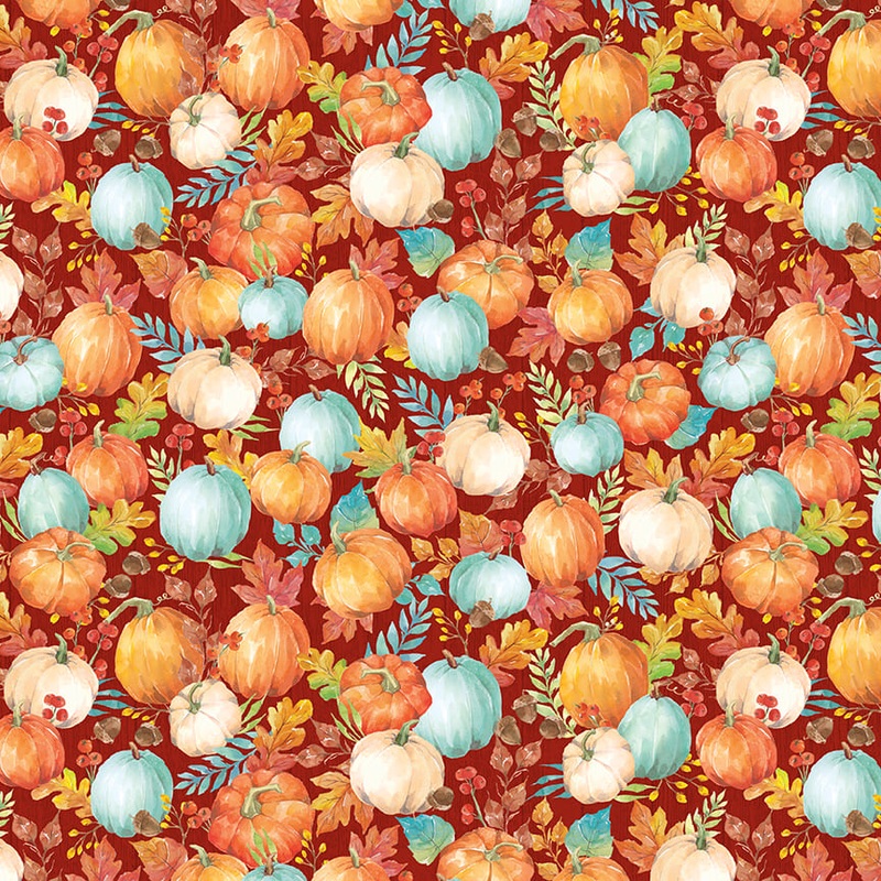 Autumn Blessings 3318-33 Orange