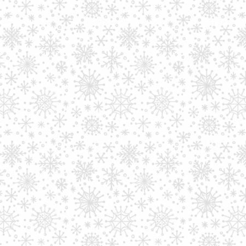 Baking Up Joy 27711-191 White Snowflakes All Over