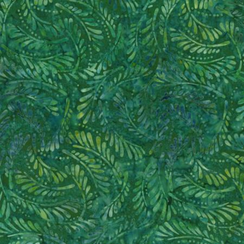 Mystic Vineyard 22277-774 Green Ferns Batik