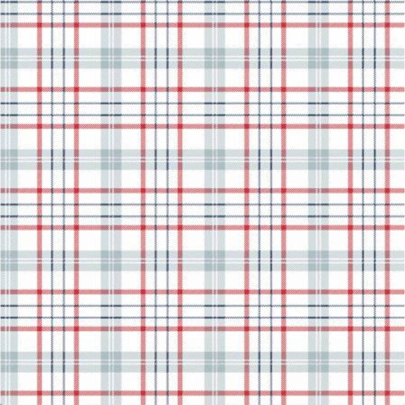 American Beauty Plaid Storm C14443R-STORM