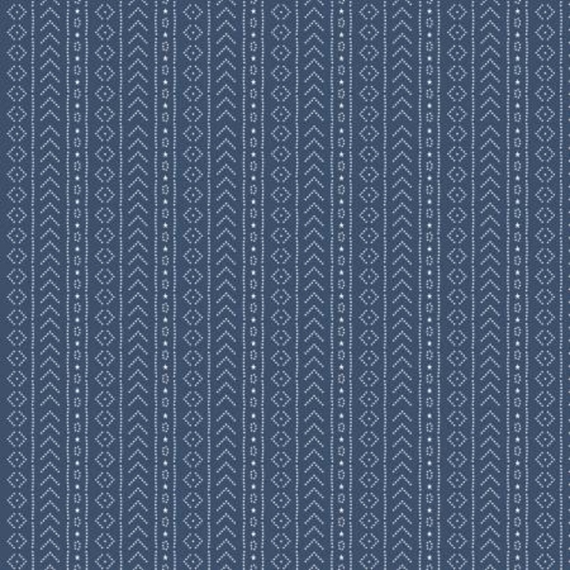 American Beauty Stripe Navy C14447R-NAVY