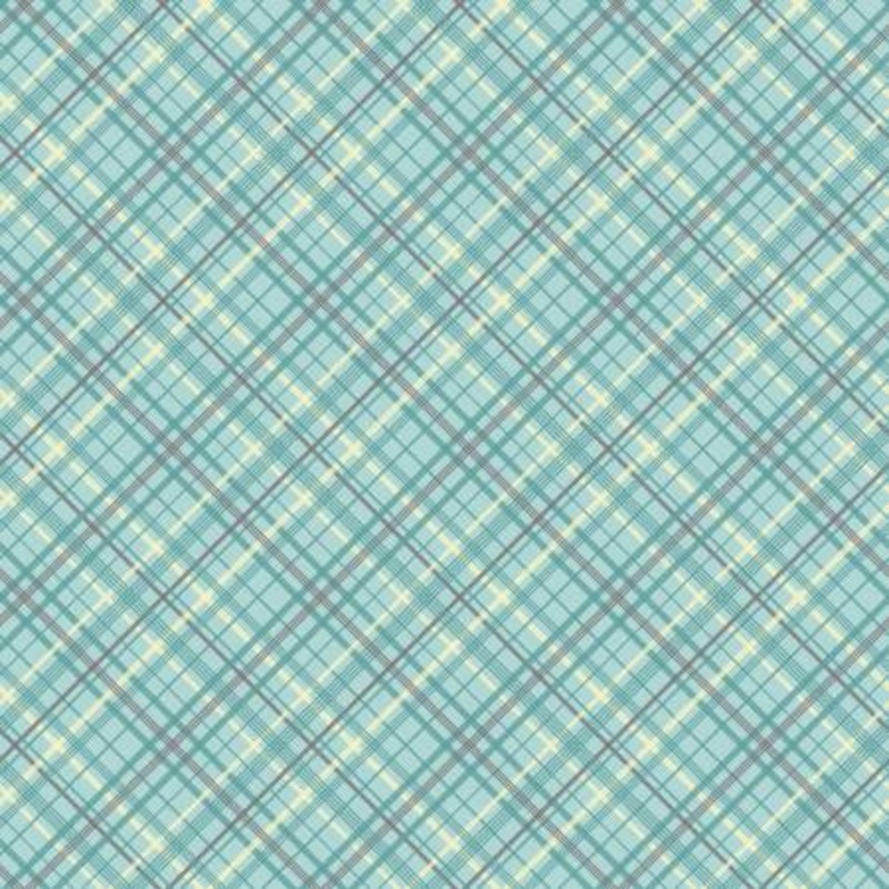 Sunshine and Sweet Tea Summer C14324R-MINT Plaid Mint