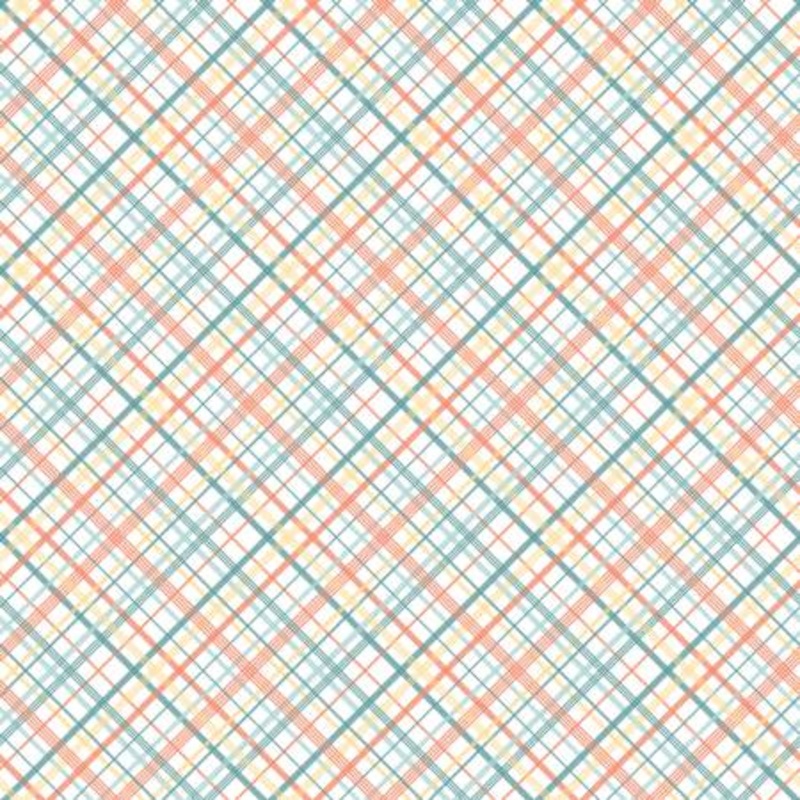 Sunshine and Sweet Tea Summer C14324R-MULTI Plaid Multi