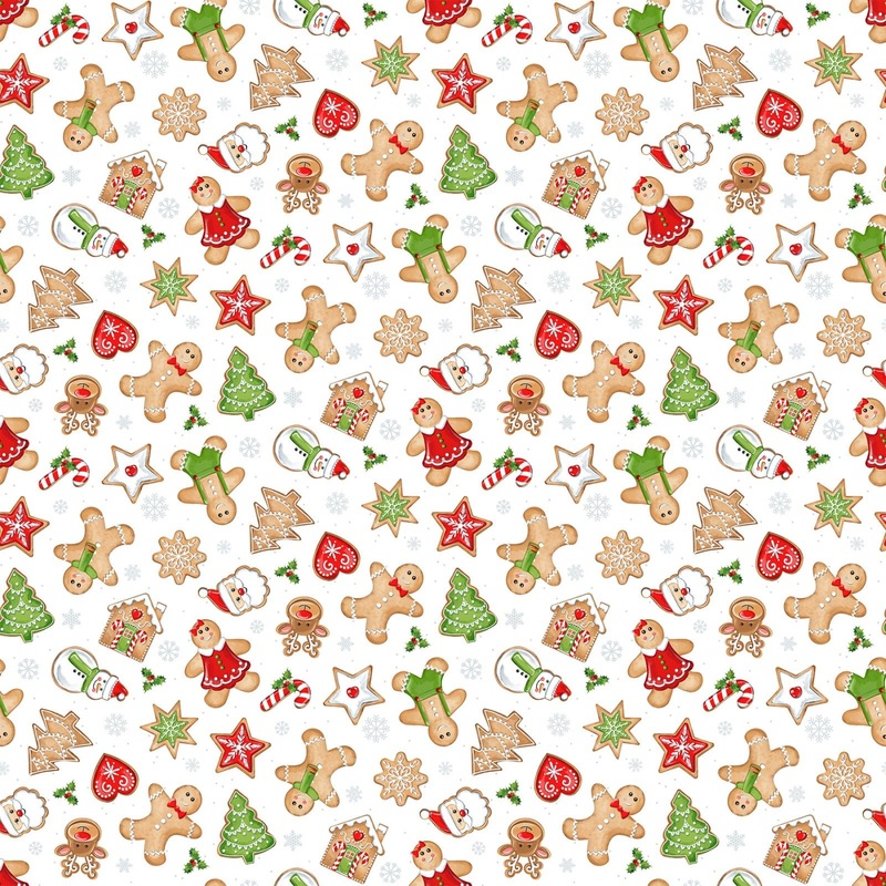 Sugar Coated DP27143-10 White Multi