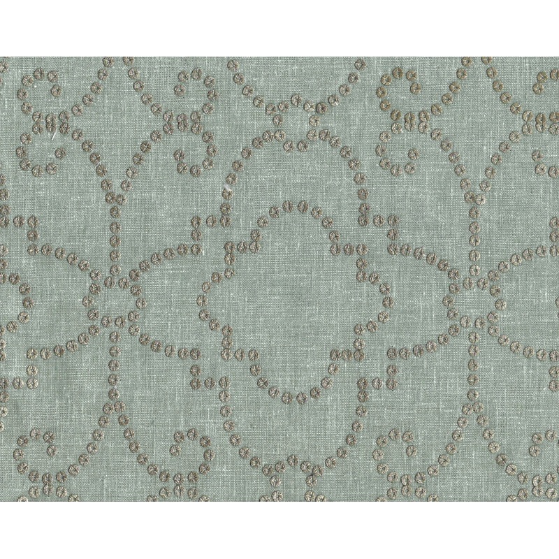 Wow Factor Embroidery CL Moonstone Beaded Drapery Upholstery Fabric by PK Lifestyles