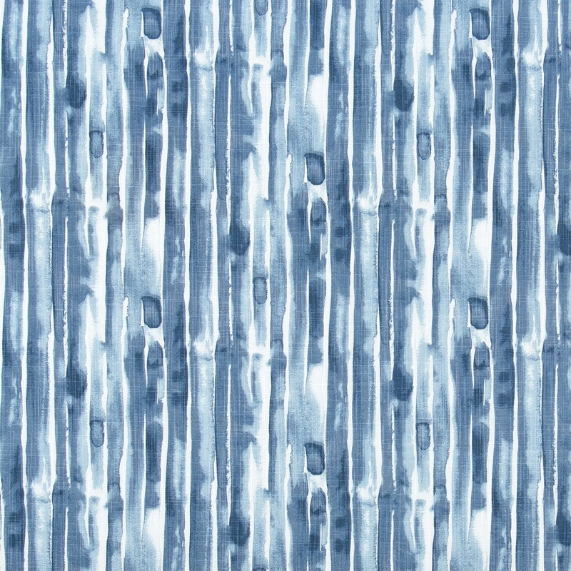 Angela Harris Amelie Indigo Luxe Canvas Fabric