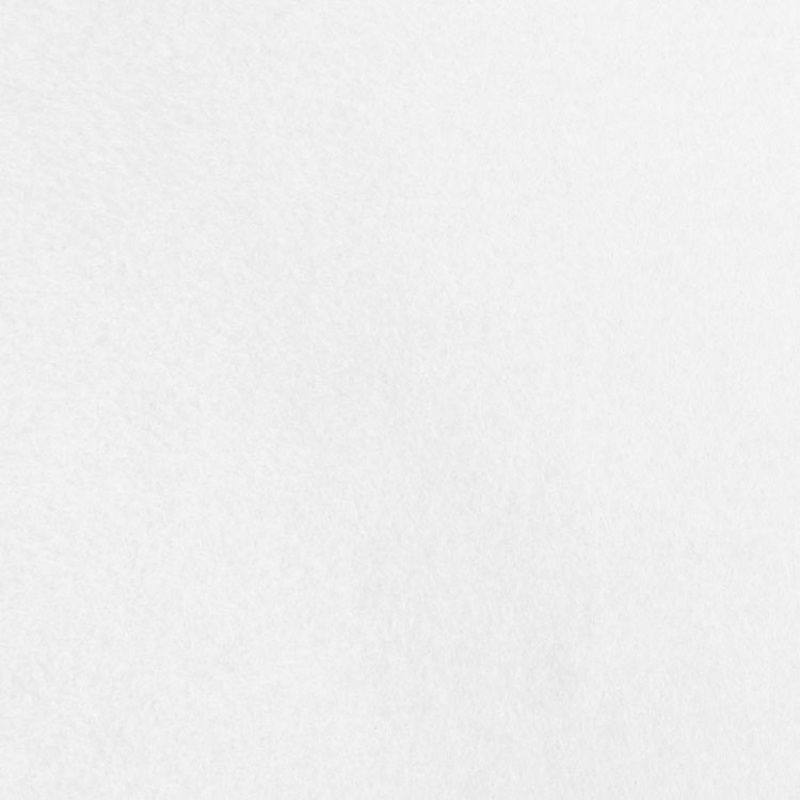 White Wool Felt Fabric