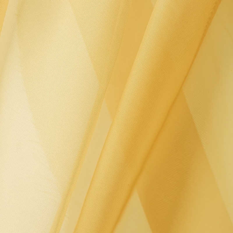 118 Inch Gold Voile Fabric