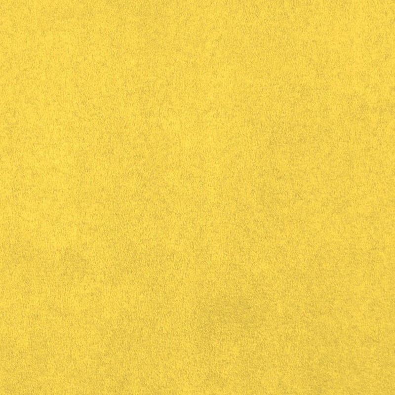 Yellow Microsuede Fabric