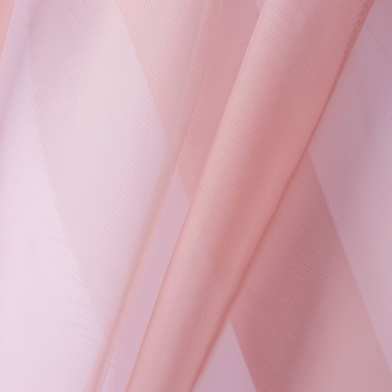 118 Inch Blush Pink Voile Fabric