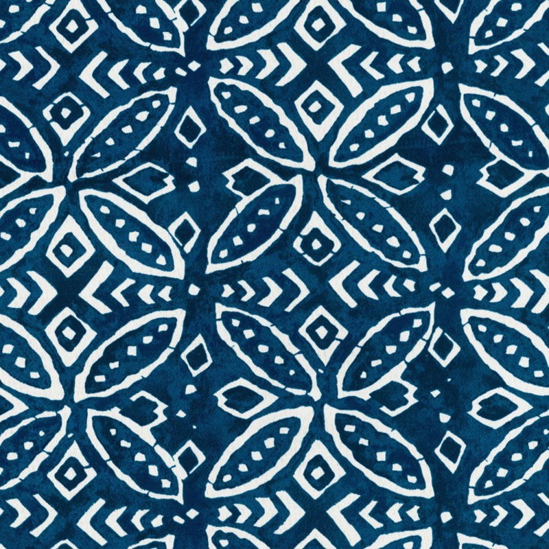ED Ellen DeGeneres Outdoor Merida Indigo Fabric