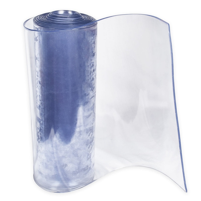 120 Gauge Clear FR Vinyl Replacement Strip - 12"