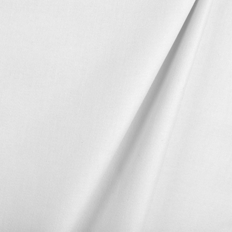 Hanes Classic Napped Sateen White Premium Drapery Lining Fabric