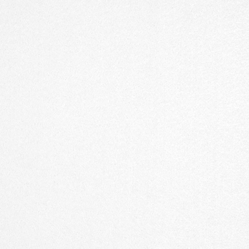 White Premium Felt Fabric
