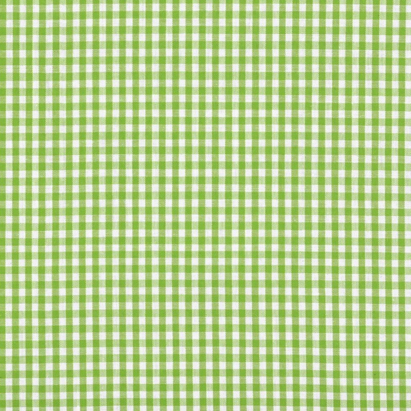 1/8" Lime Green Gingham Fabric