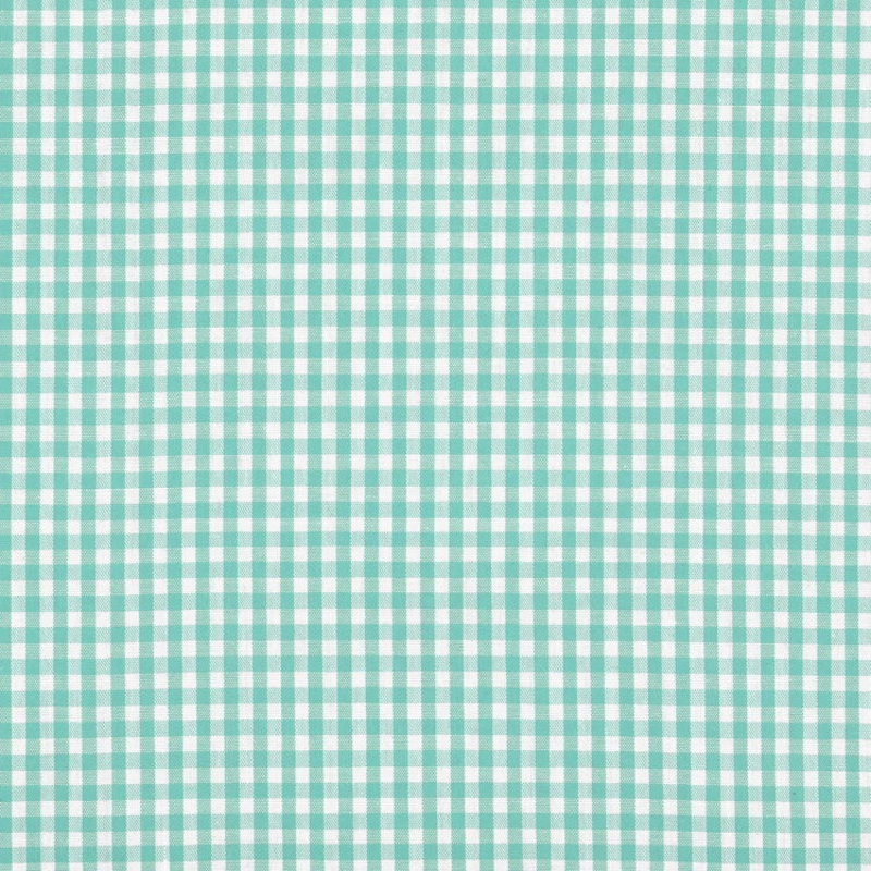 1/8" Mint Green Gingham Fabric