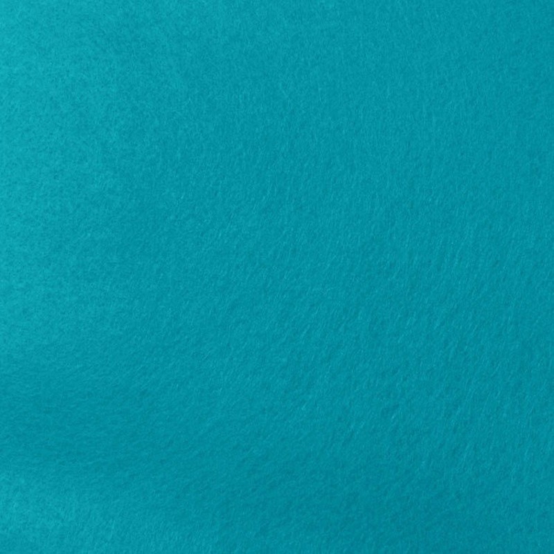 Turquoise Felt Fabric