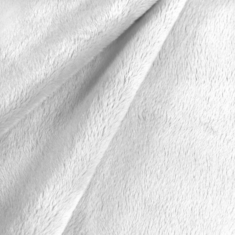 White Minky Fabric
