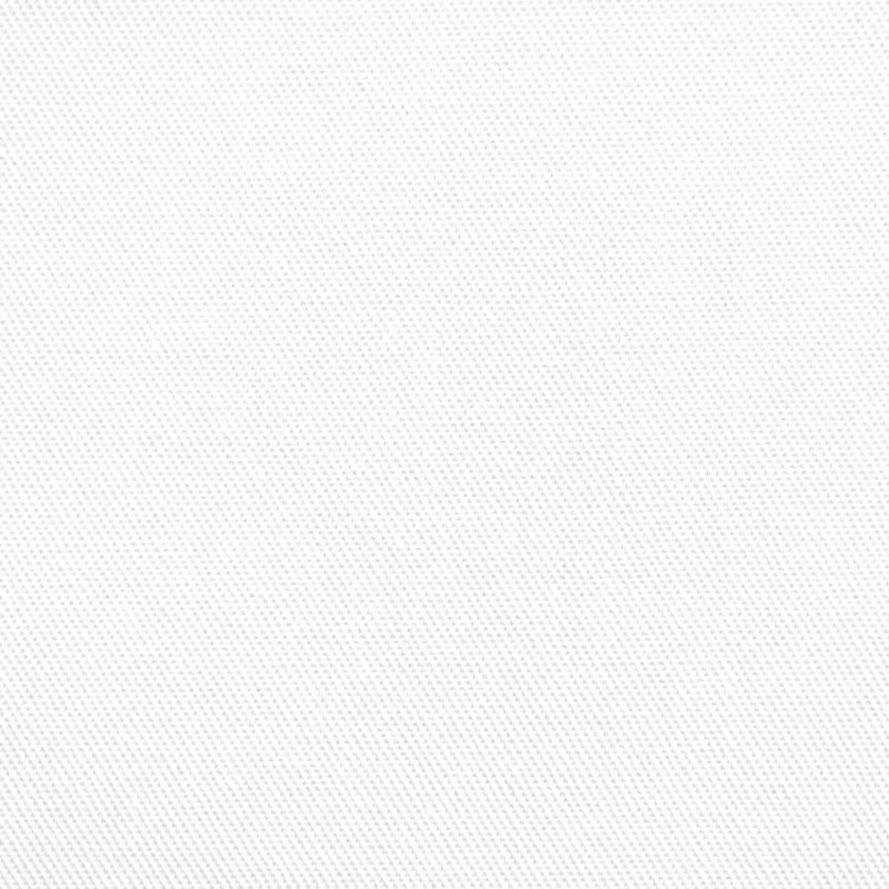White Poly Cotton Twill Fabric