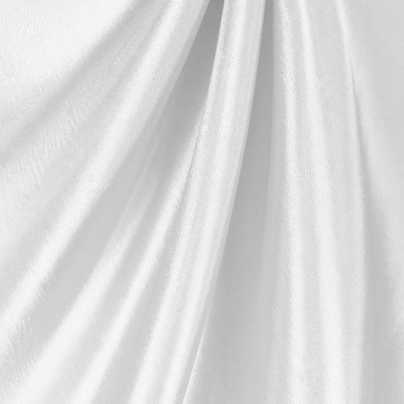 White Taffeta Fabric
