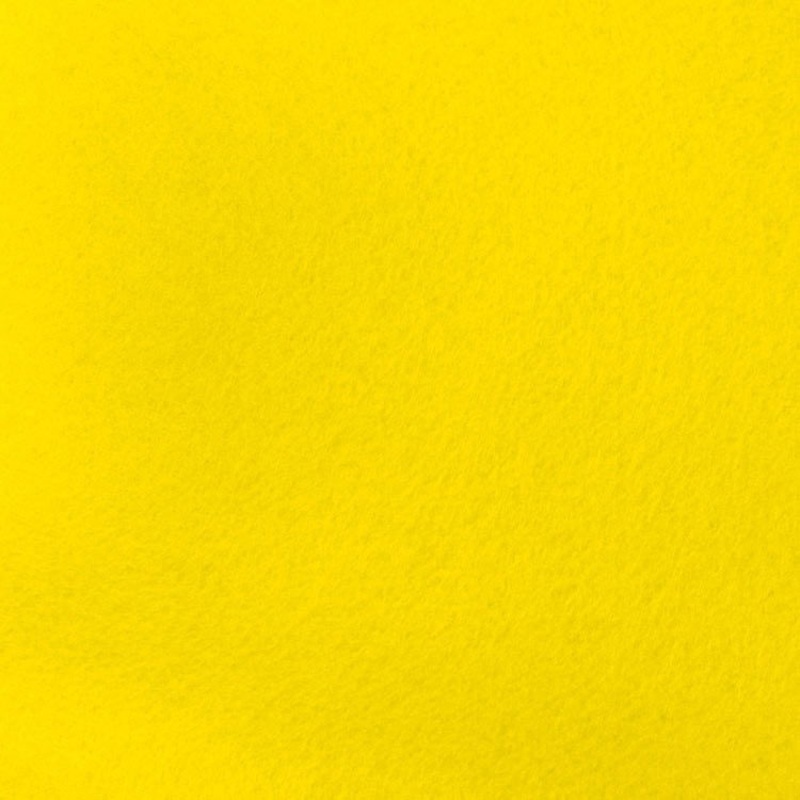 Yellow Felt Fabric