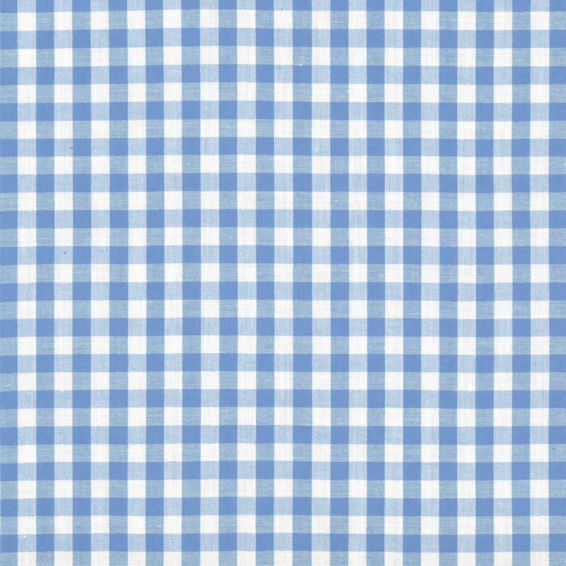 1/4" Blue Gingham Fabric