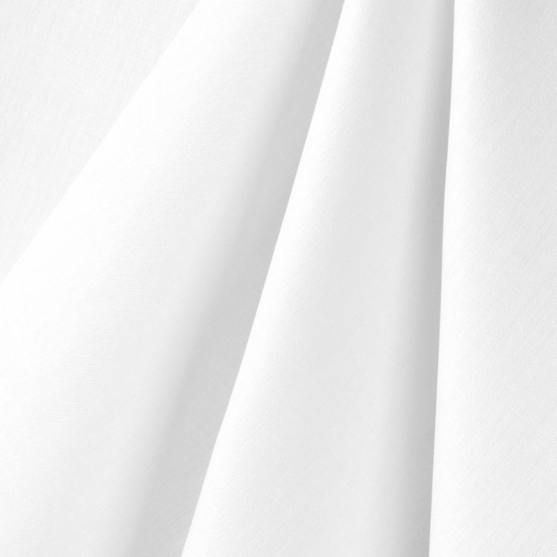 102" White Percale Sheeting Fabric