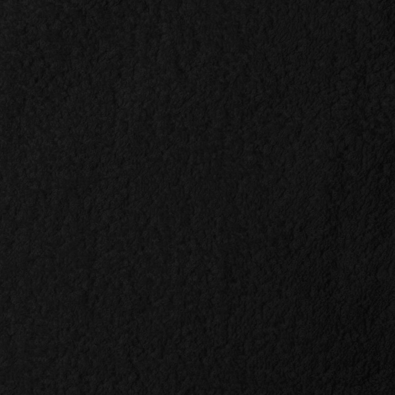 9 Oz Cotton Terry Cloth Black Fabric