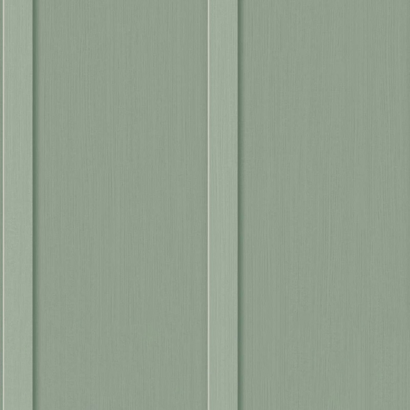 NextWall Peel Stick Faux Board Batten Sage Green Wallpaper