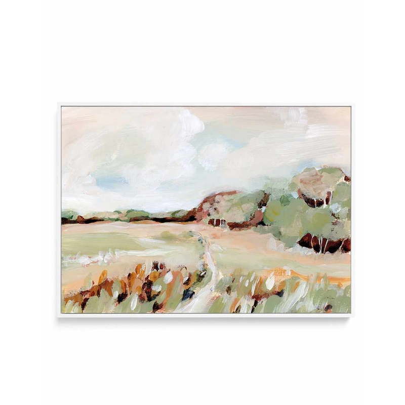 Autumn Breeze | Framed Canvas Art Print