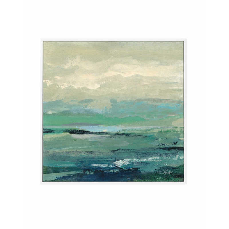 Turquoise Bay I | Framed Canvas Art Print