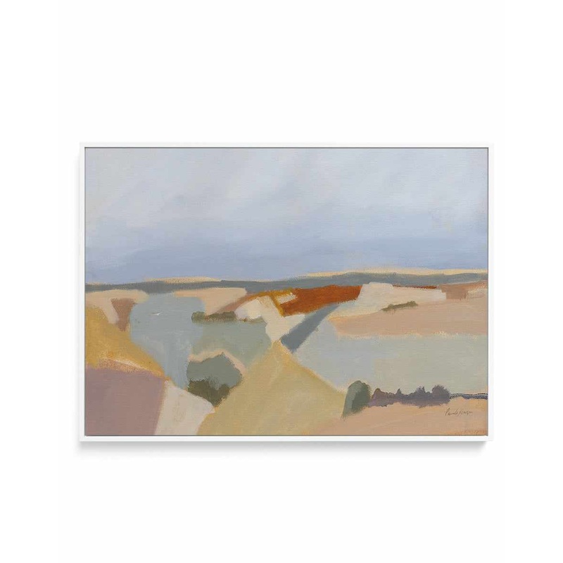 Western Slope Crop | Framed Canvas Art Print