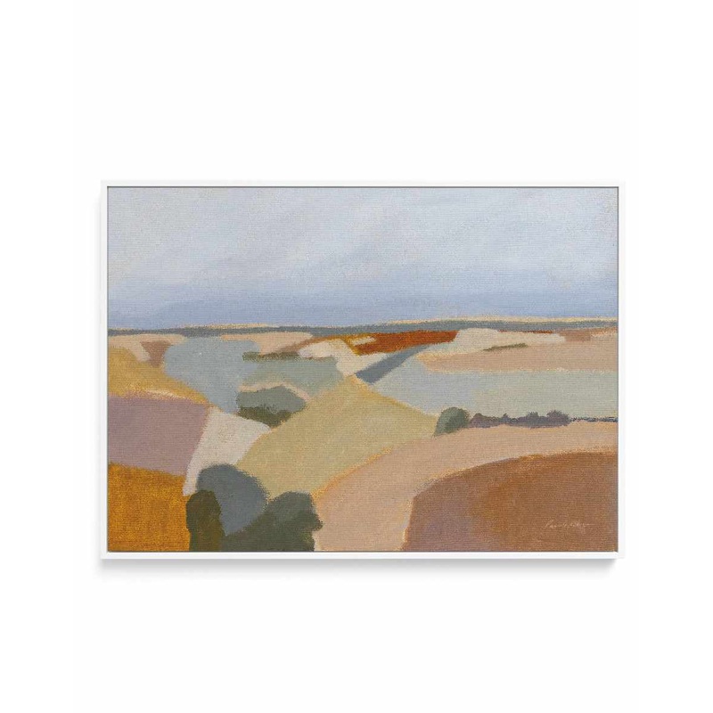 Western Slope | Framed Canvas Art Print